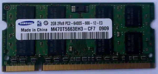 Samsung M470T5663EH3-CF7 2GB DDR2 PC2-6400 800MHz