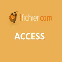 Acheter clé 1fichier Compte ACCESS pas cher sur Boutique PclanD