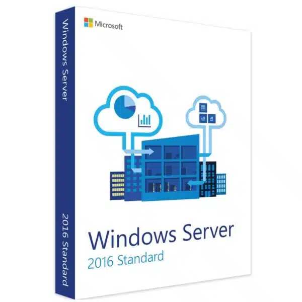 Acheter Microsoft Windows server standard 2016 clé de produit pas cher