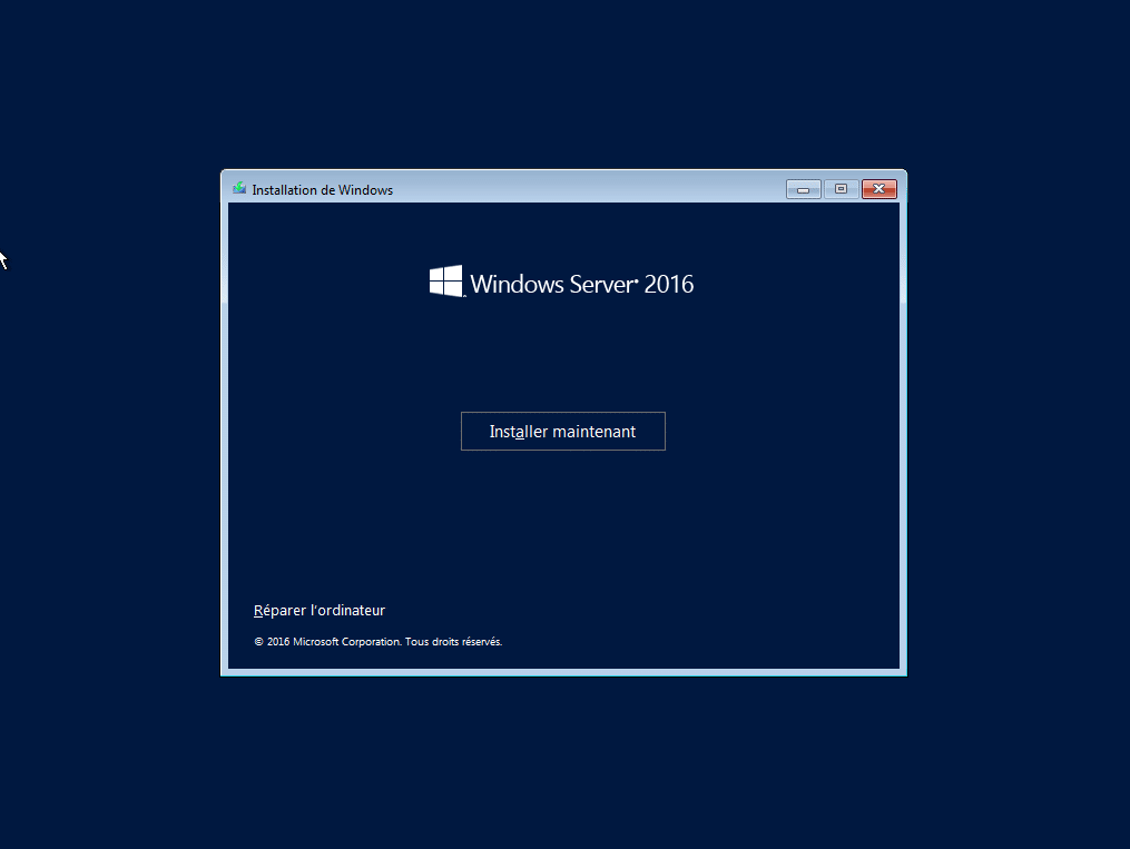 Windows server 2016 sans interface graphique 1 Windows server 2016 sans interface graphique 1