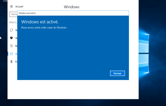 activation Windows server 2016