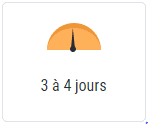 Délai de récupération de donné formule 3 à 4 jours