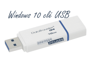Windows 10 clé USB