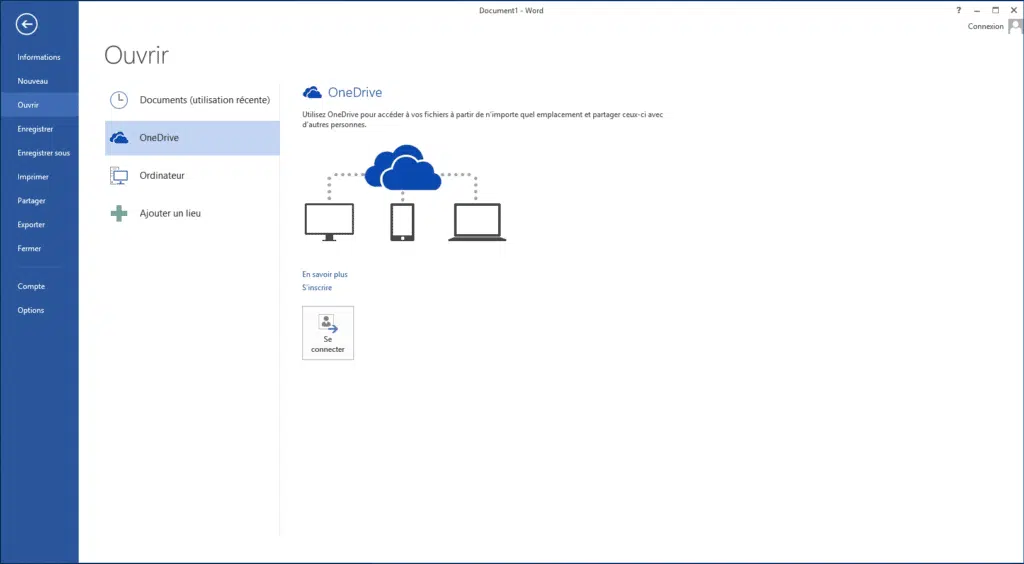 activation d'office 2016 standard