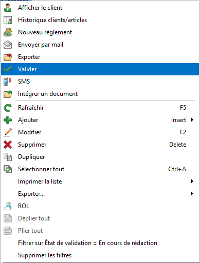 Supprimer une facture sur EBP auto-entrepreneur