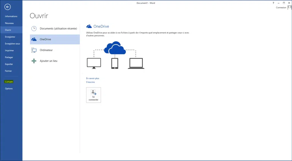 activation d'office 2016 standard