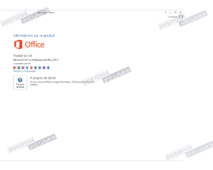 Comment activer Microsoft office 2016 standard ?