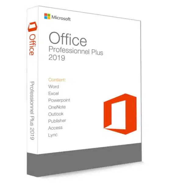 Microsoft Office 2019 Professionnel Plus 32 64 Bit clé de produit