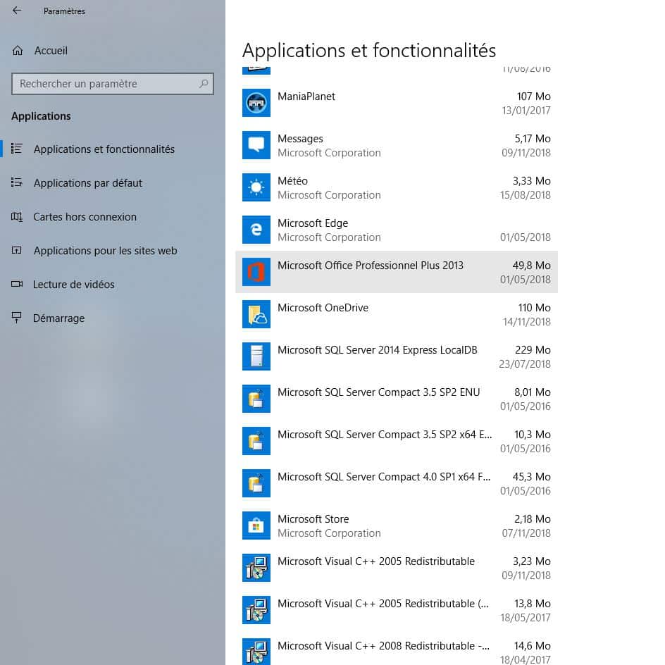 4 - Comment désinstaller Office Comment désinstaller Office