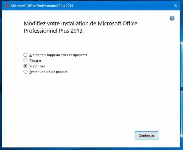 Comment désinstaller Office