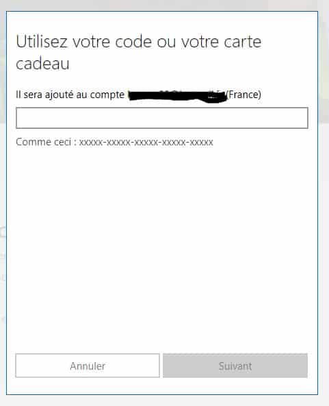 Comment activé un jeu sur Windows Store