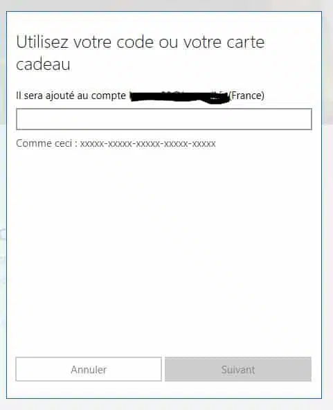 Comment activé un jeu sur Windows Store