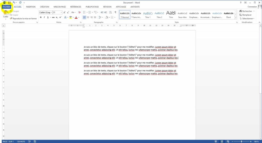 Comment créer un dossier pdf ? (via word)  Boutique PcLanD
