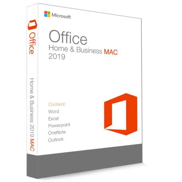 Microsoft office 2019 famille et petite entreprise mac clé de produit