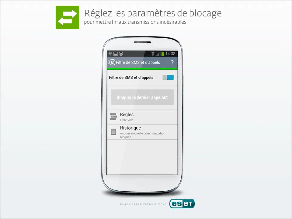 ESET filtre