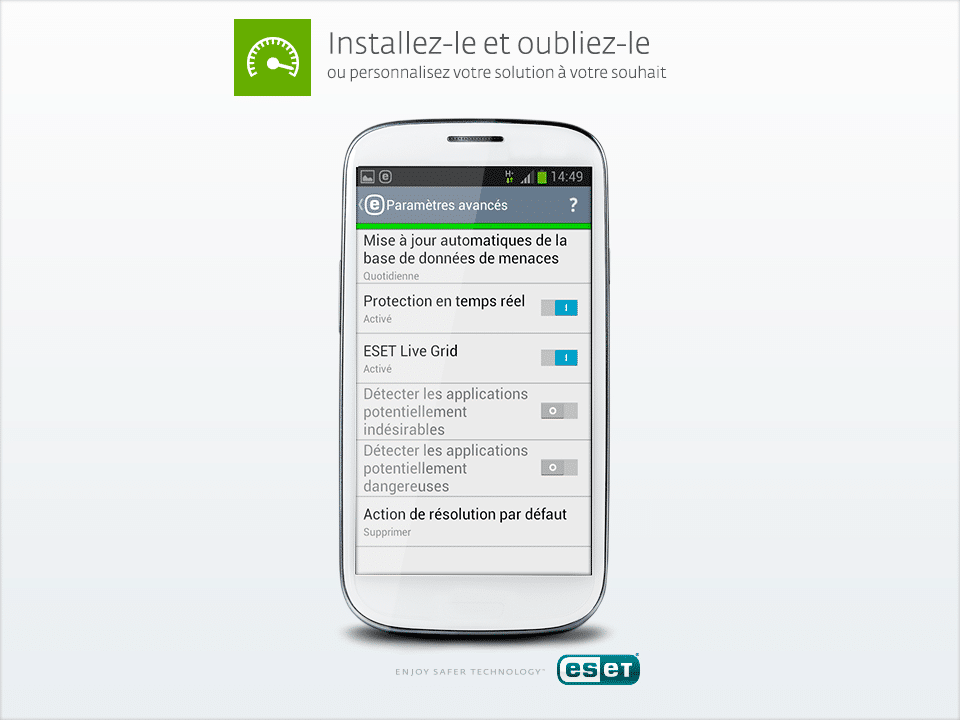 ESET parametres avances ESET parametres avances