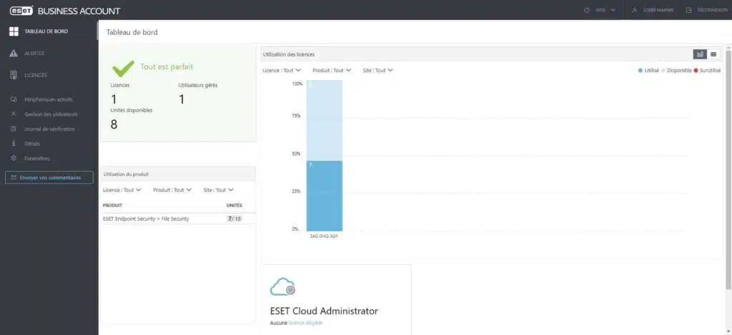 ESET Business Account