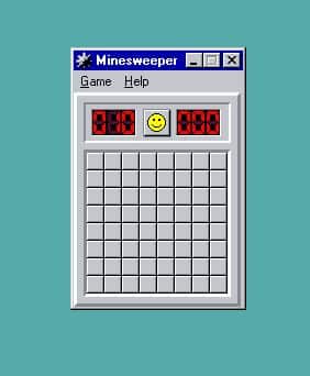 Émulation de windows 95 le démineur