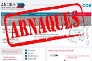 Arnaque escroquerie administration@ancols.info
