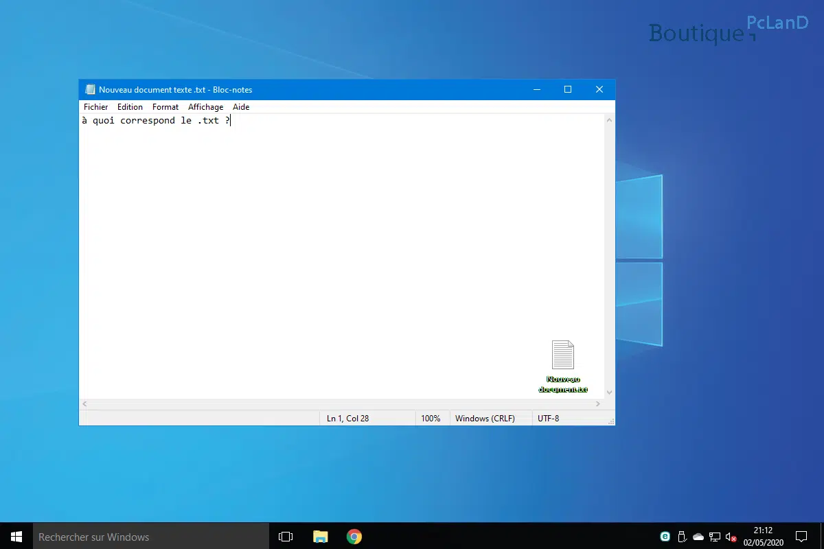 .txt à quoi cela correspond.