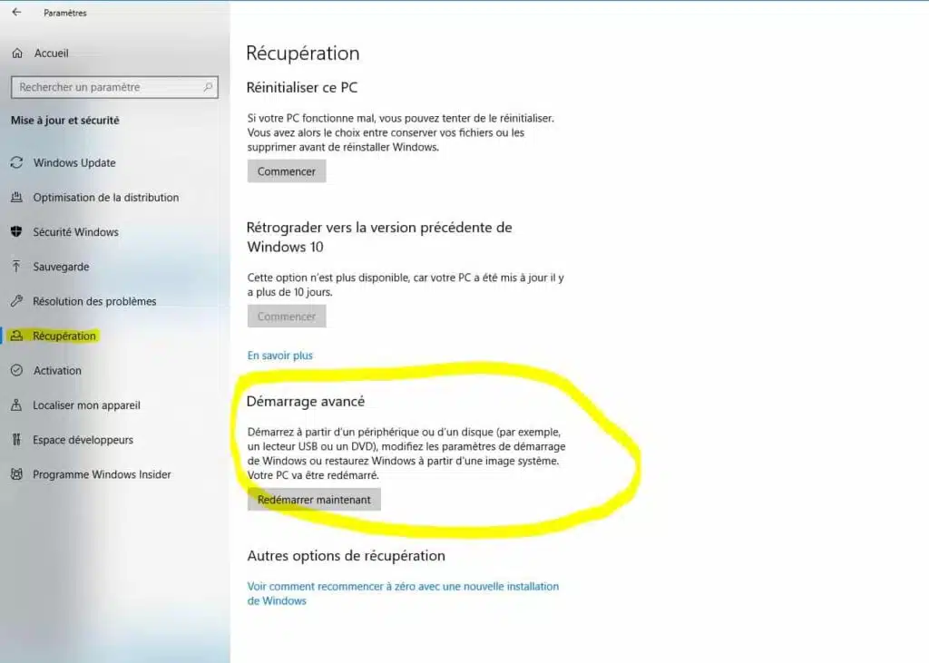 Comment démarrer en mode sans échec sur Windows 10