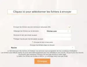 Comment activer ma clé sur 1fichier.com