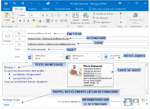 1- Comment utiliser Outlook 2016 Quelques astuces Comment utiliser Outlook 2016 Quelques astuces