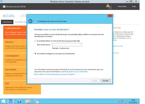 Comment installer et configurer un serveur Windows ?