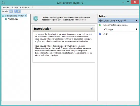 Activer HyperV sur Windows