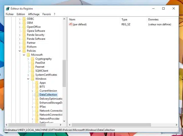 Comment désactiver la collecte de données sur Windows 10