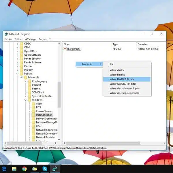 Comment désactiver la collecte de données sur Windows 10
