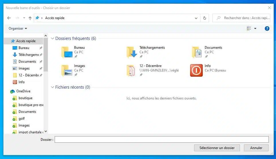 Activer le Quick Launch dans Windows