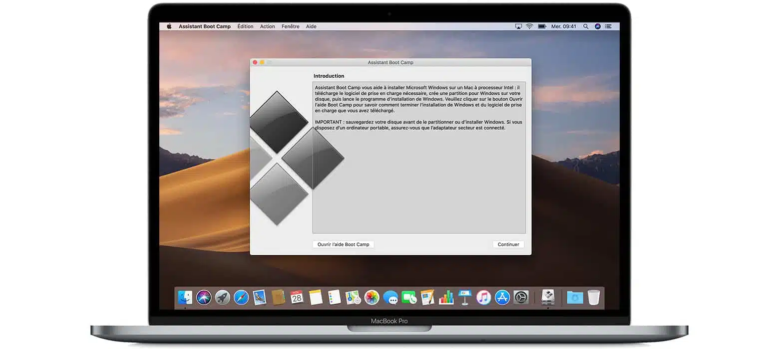 Windows 10 sur votre Mac