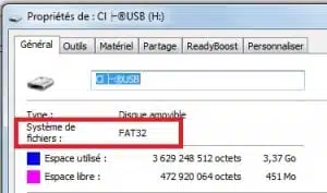 Rendre une clé USB bootable