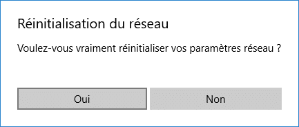 Réinitialiser maintenant parametre reseau windows 10 Réinitialiser maintenant parametre reseau windows 10