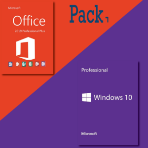 Pack Windows 10 pro + Office 2019 pro plus pas cher