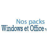 Packs licence Windows et Office