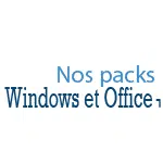 Packs licence Windows et Office