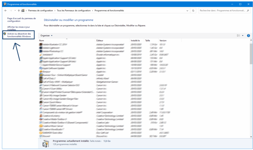 smb 1.0 sous windows 10