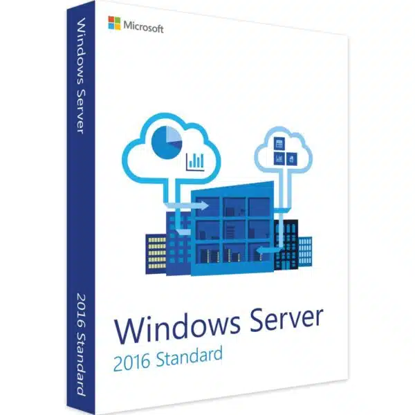 Windows Server 2016 Standard 16 Core (VL) (clé de produit)