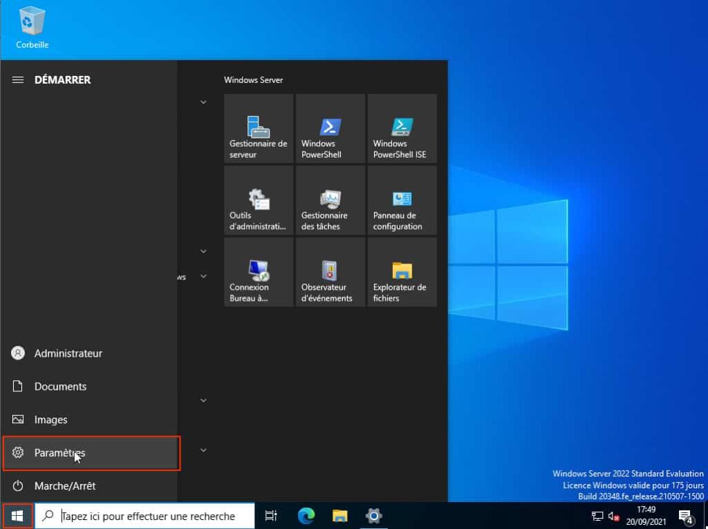 activer Microsoft Windows Server 2022 standard activer Microsoft Windows Server 2022 standard