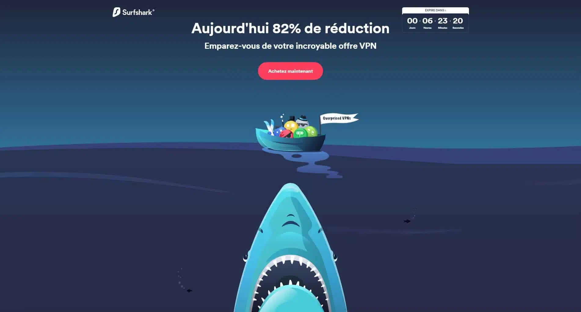 vpn c'est quoi ? Surfshark.