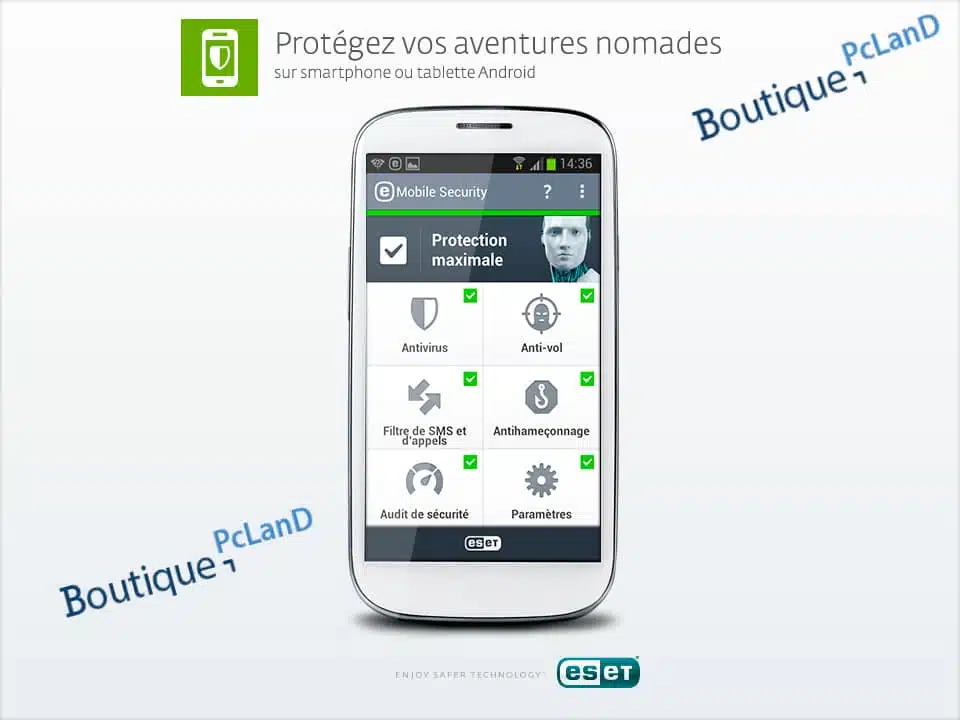 Comment ajouter clé de licence ESET mobile Security