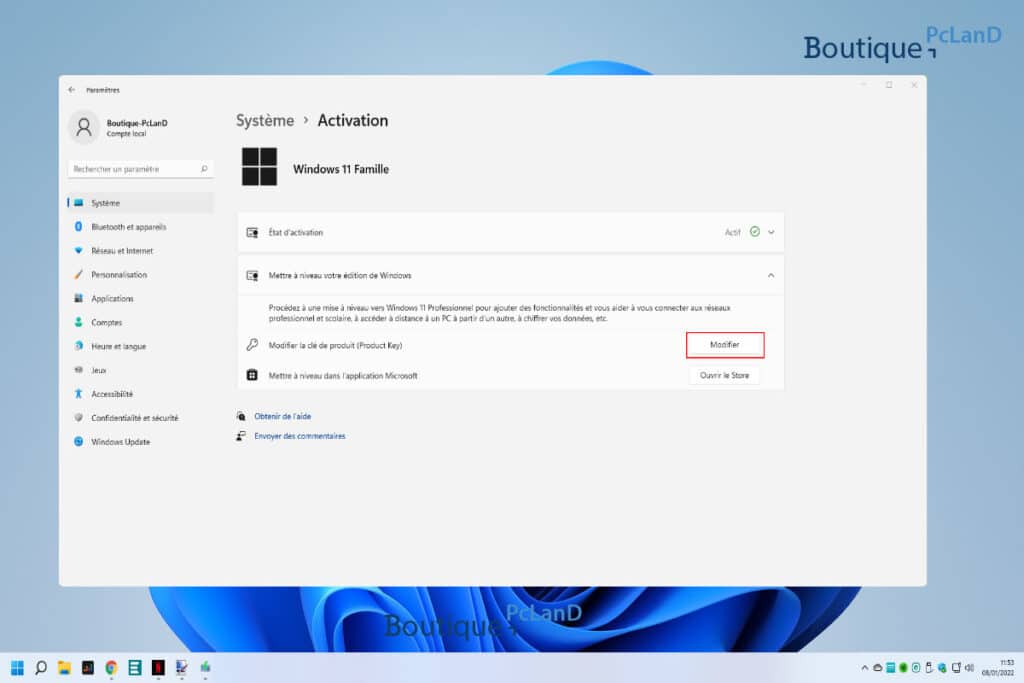 Comment faire l'Activation de Windows 11 sur son ordinateur Comment faire l'Activation de Windows 11 sur son ordinateur