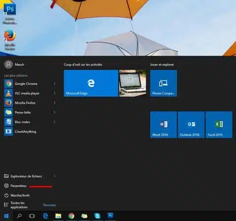 Comment supprimer le mot de passe en sortie de veille sur Windows 10