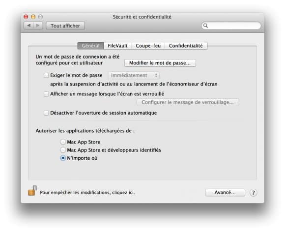Mac OS X Mountain Lion : problème de compatibilité du connecteur