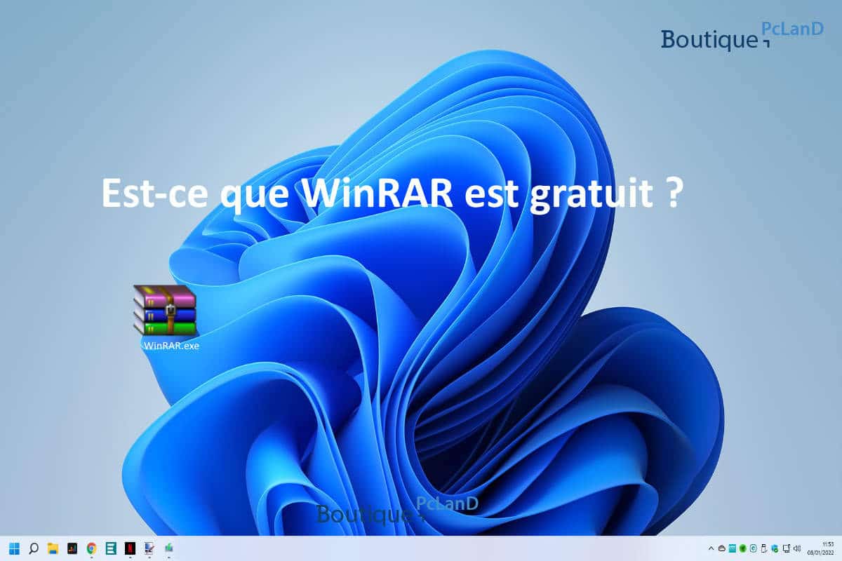 Est-ce que WinRAR est gratuit ?