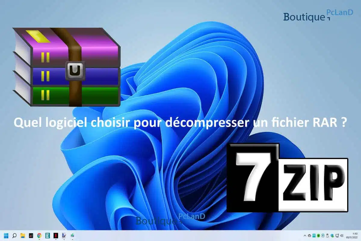 Quel logiciel choisir pour décompresser un fichier RAR ?