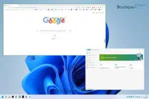 Comment désactiver le contour vert d’ESET du navigateur internet ?