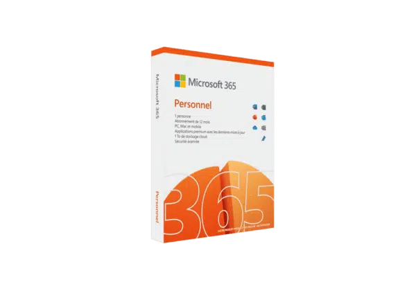 Microsoft Pack Office 365 Personnal à pas cher sur boutique pcland